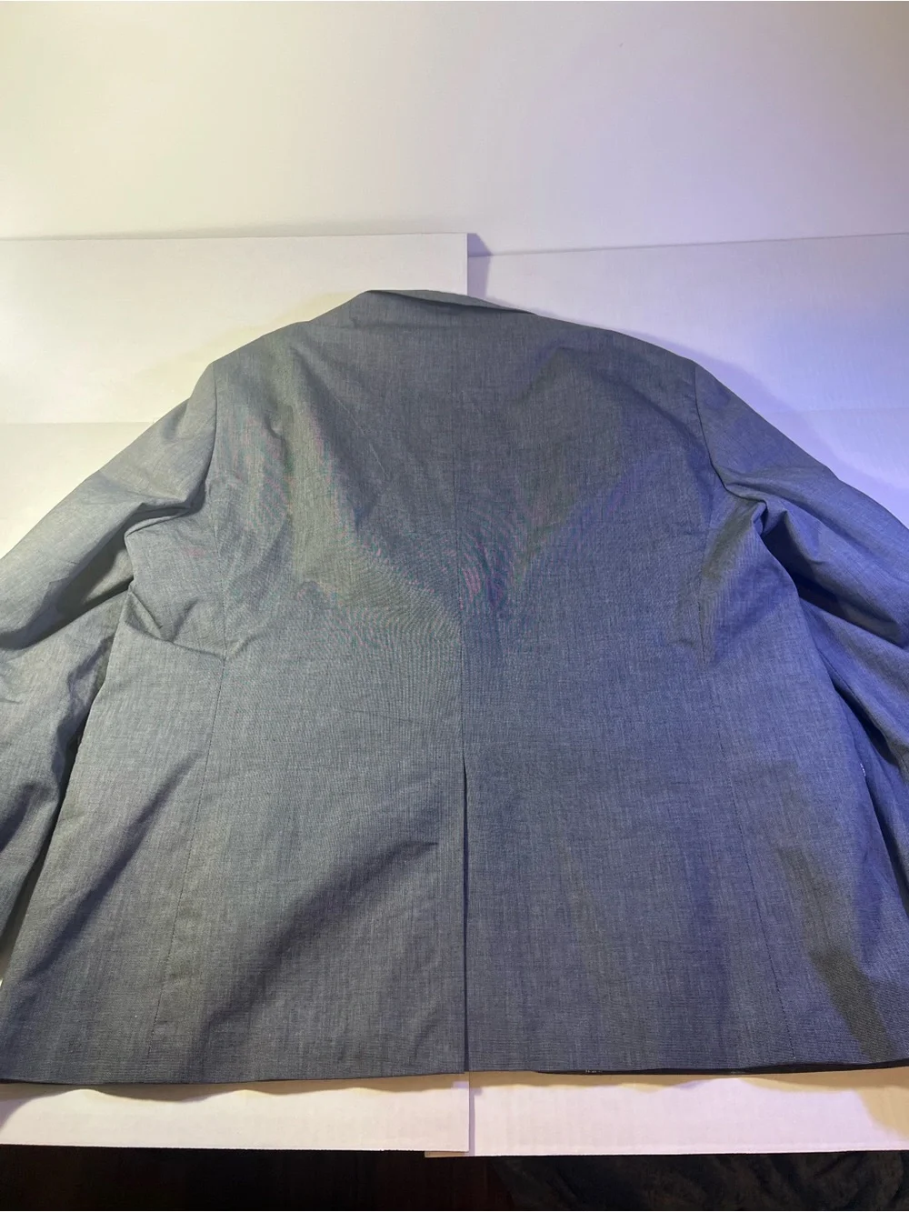 Saddlebred Men's Grey Two-Button Sport Coat 54L #0037